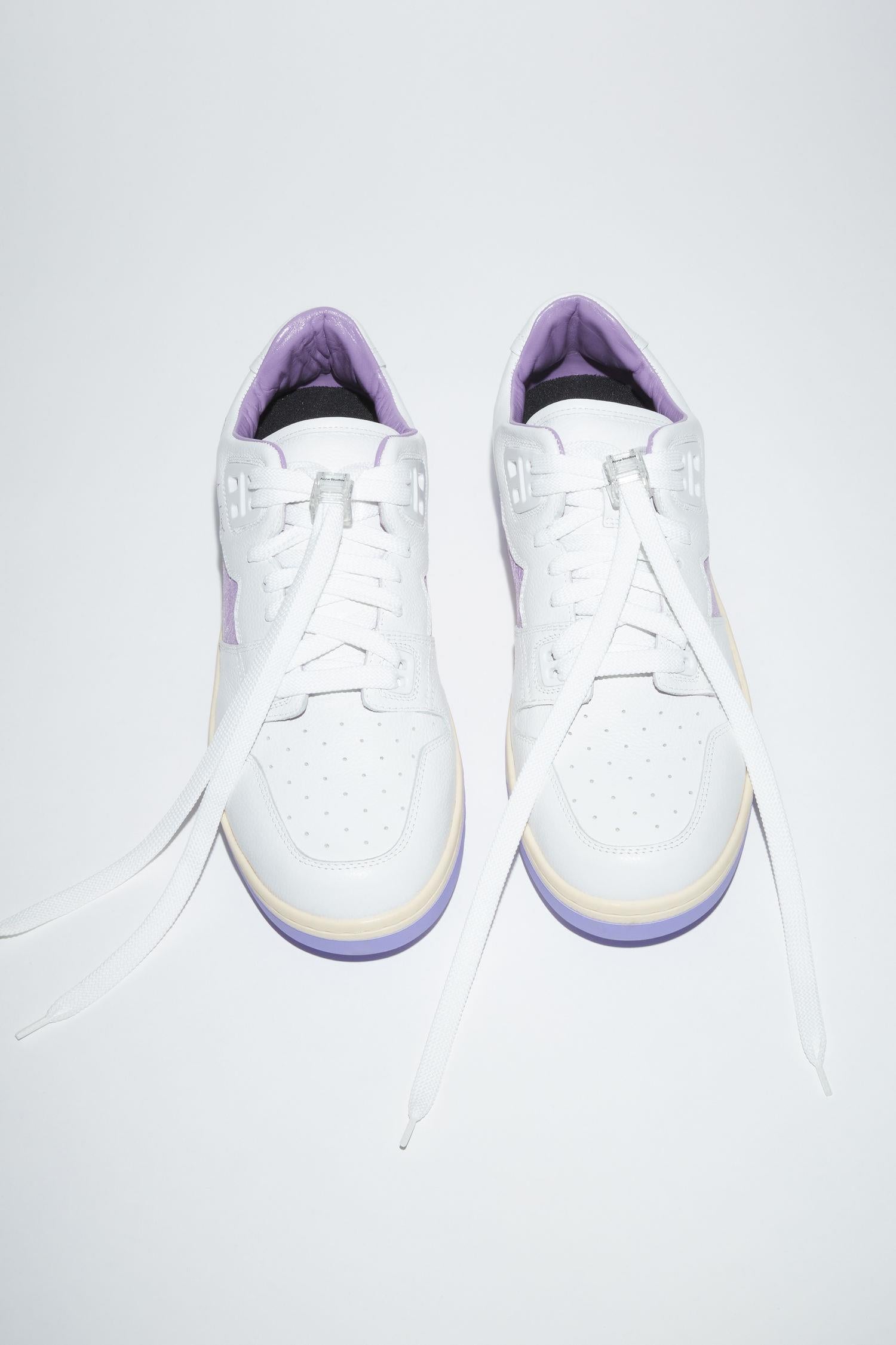 LOW TOP SNEAKERS White Purple Dale