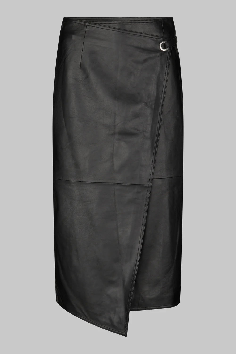 OVAL SQUARE - Reflection Leather Skirt - Dale