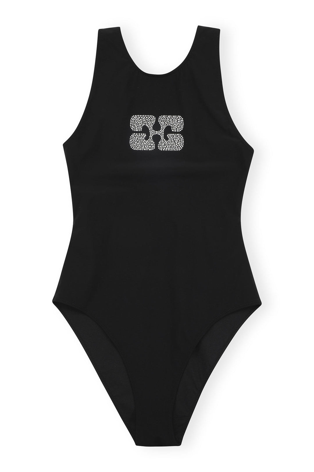 GANNI - Recycled Matte Sporty Swimsuit - Dale