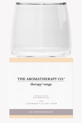THE AROMA THERAPY CO - CANDLE 260G LAVENDER & CLARY SAGE - Dale