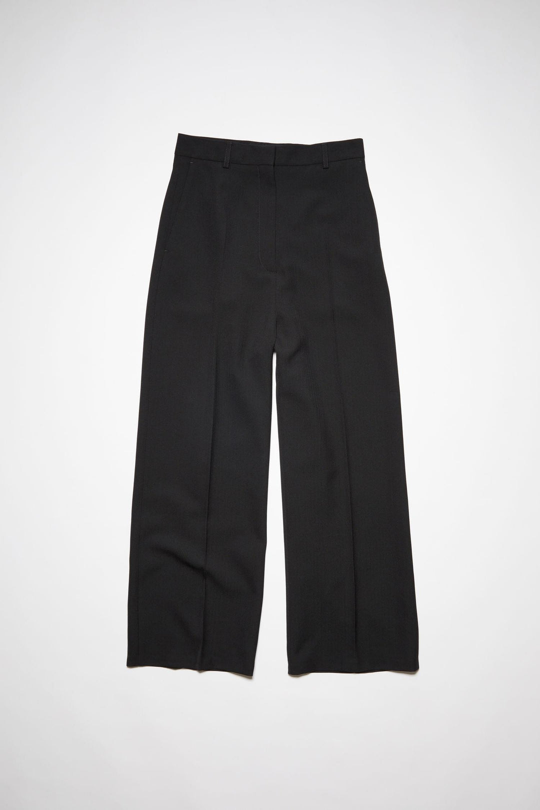 ACNE STUDIOS - Tailored Wool Trousers - BLACK - Dale