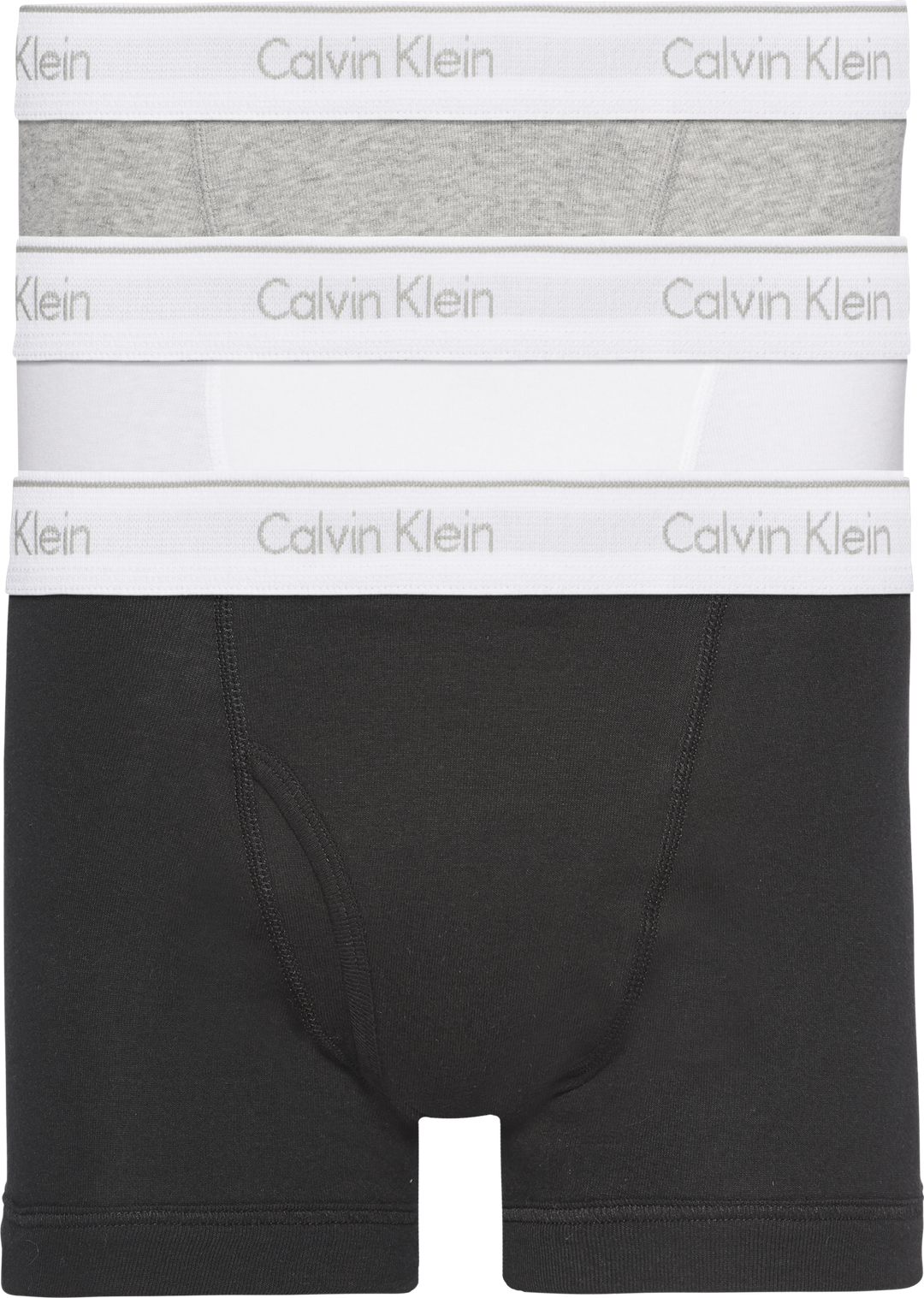 CALVIN KLEIN UNDERWEAR - TRUNK 3PK Black/White/Grey - Dale