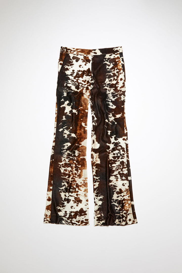 COW PRINT TROUSERS