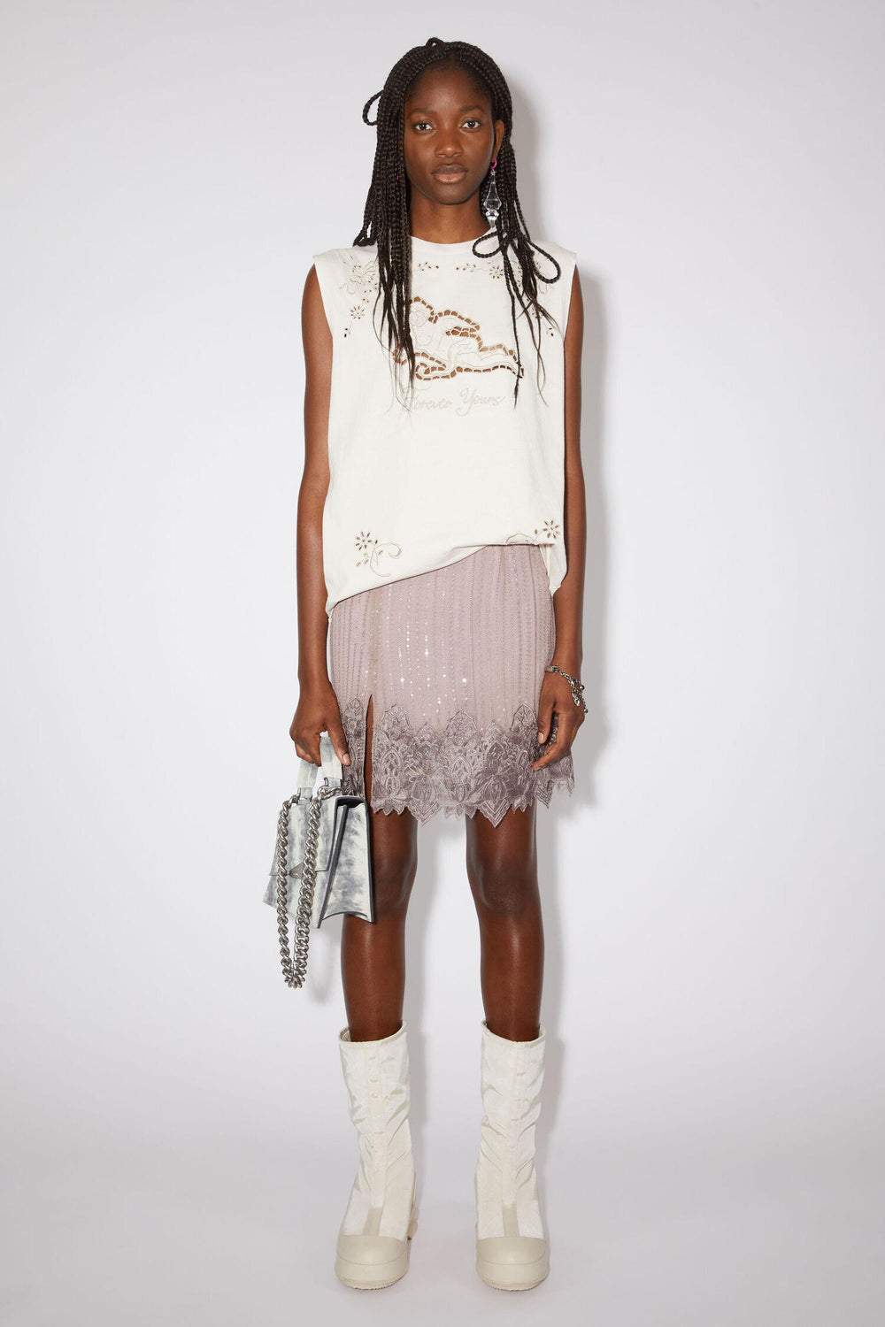 ACNE STUDIOS - Embroidered Skirt - Dale